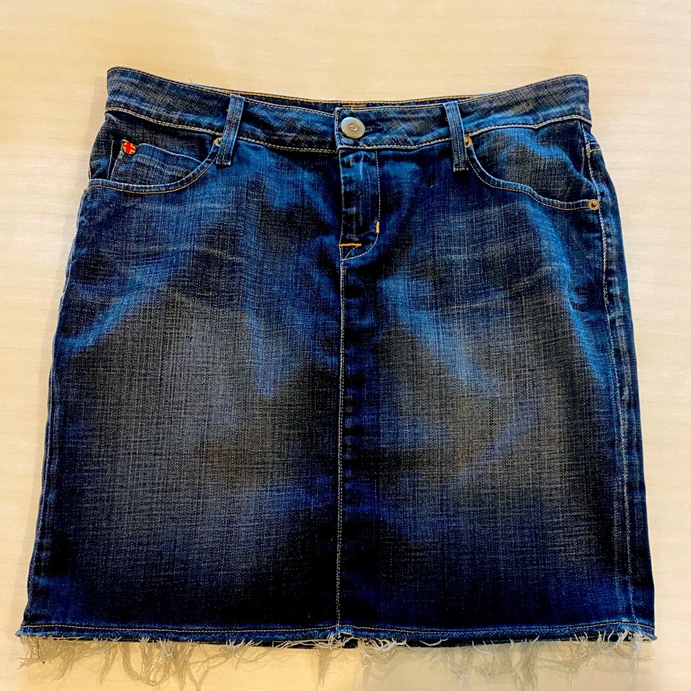 Hudson Denim mini skirt